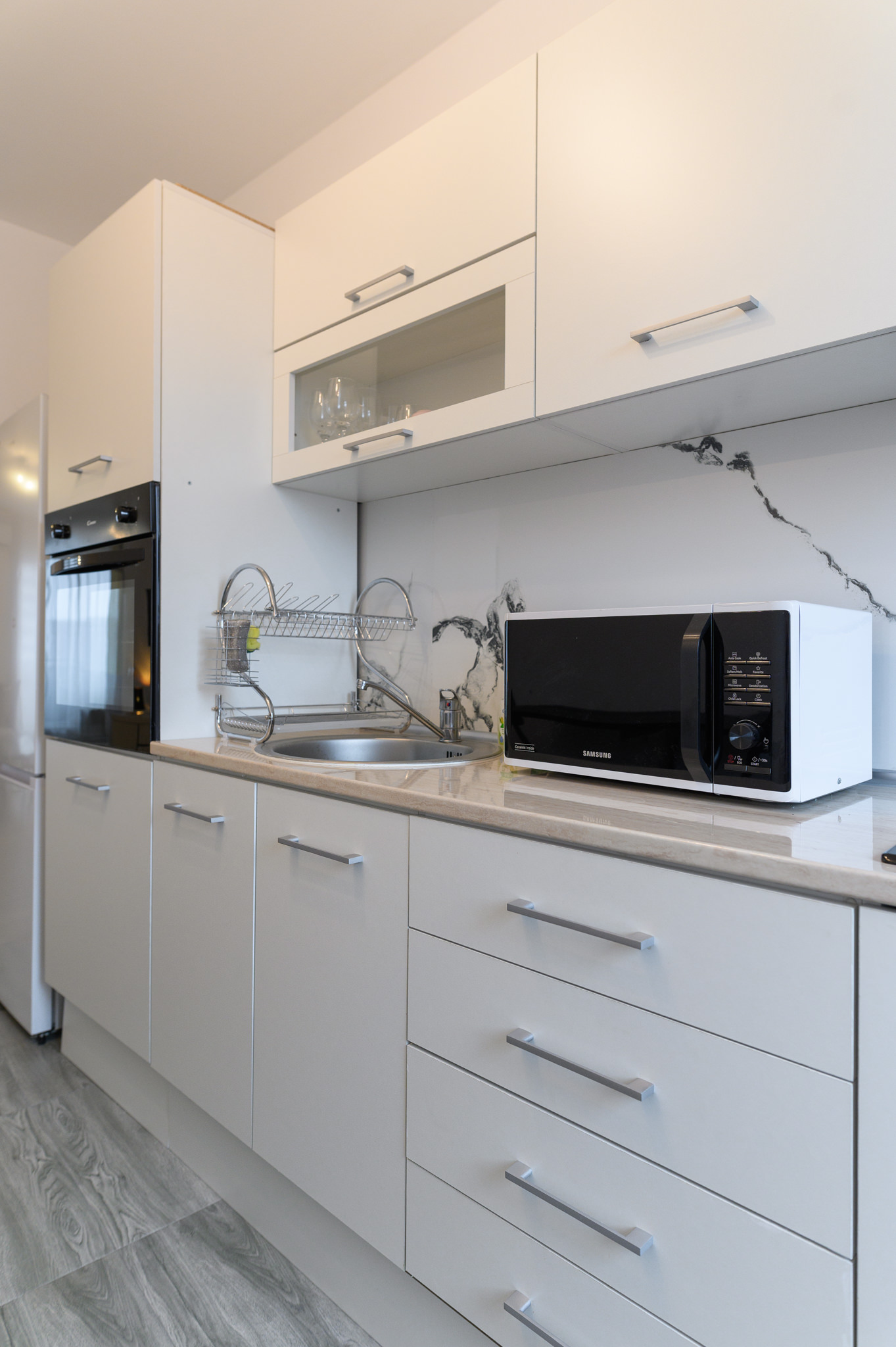 Kitchen with appliances